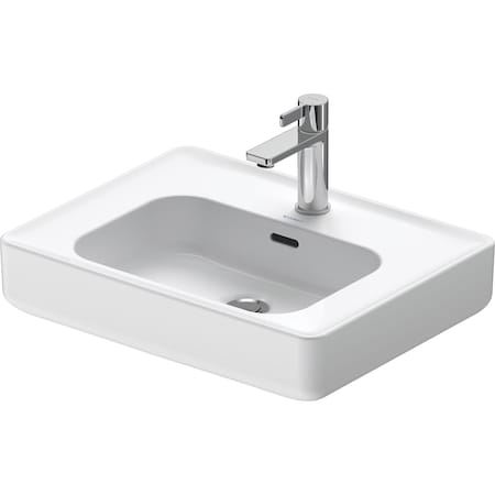 Duravit Soleil By Starck Washbowl 22  White High Gloss, Number Of Faucet Holes: 1, Overflow, Ground - 2378560027